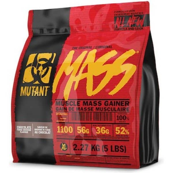 muscle mass gainer (2.27kg) - chocolate fudge brownie